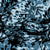 Tie dye shibori teal, blue and black pattern Image