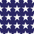 White Stars on Navy Blue Image