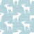 Moose Silhouettes on Baby Blue Crosshatch Image