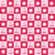 Cherry With Bows And Daisy Checkered Design In Blush And Hot Pink Image