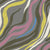 Modern Mid-Century Abstract Wavy Zebra Stripes on Charcoal Grey Image