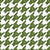 Houndstooth with Rock Hand in Bright Olive Green Image