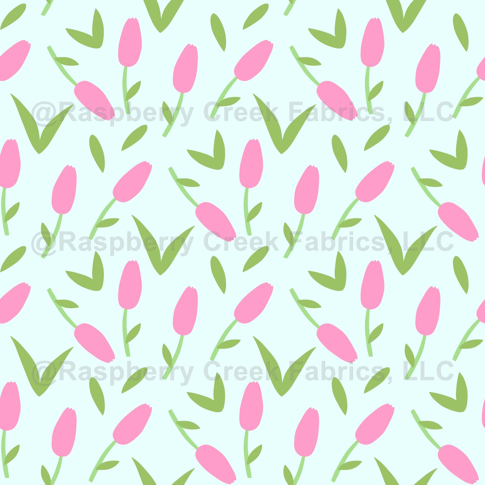 Budding Garden Wallpaper | Spring Shower by Mishka Studio