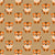 Cute Cartoon Baby Tiger on Camel Brown Wallpaper Image