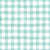 Spring Fling Watercolor Weave / Robin's Egg: Gingham print in robin's egg blue Image