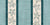 Modern Coastal Starfish Stripes in Pale Blue Cream & Dark Teal Shells Image