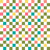 Spring Checkers, Green Pink Turquoise Yellow White Image