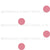 Polka Dots White and Dark Pink- JID Spring Flowers Collection Image
