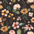 Charlotte Flowers on Black Image