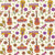 Mexican Mariachi Band Accessories and Instruments on Pastel Yellow Image