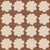 Modern Flower in Cream on Terracotta Image
