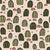 Hedgehog Cactus Garden in Light Sage Green and Dark Sage Green- Utah Collection Image