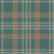 Lodge Retreat Plaid (Evergreen) / Paddles + Pines Collection / Green, Pink, and Orange Woven Style Retro 60s, 70s, or 90s Plaid / 230405 Image