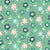 Modern Simple Soft Green, Pink and Blue Daisy Floral Image