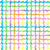 Watercolor Wavy Rainbow Sherbet Plaid on White / Summer Sherbet Collection Image