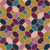 Simple Geometric moroccan tile style shapes multicolored Image