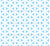 Geometric Pattern, Circles, Triangles, Flowers, Line Art, Baby Blue Image
