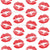 Red Lips, Pattern Of Lips, Red Lipstick, Kiss Image