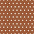 Polka Dot Terra Cotta and Cream Image