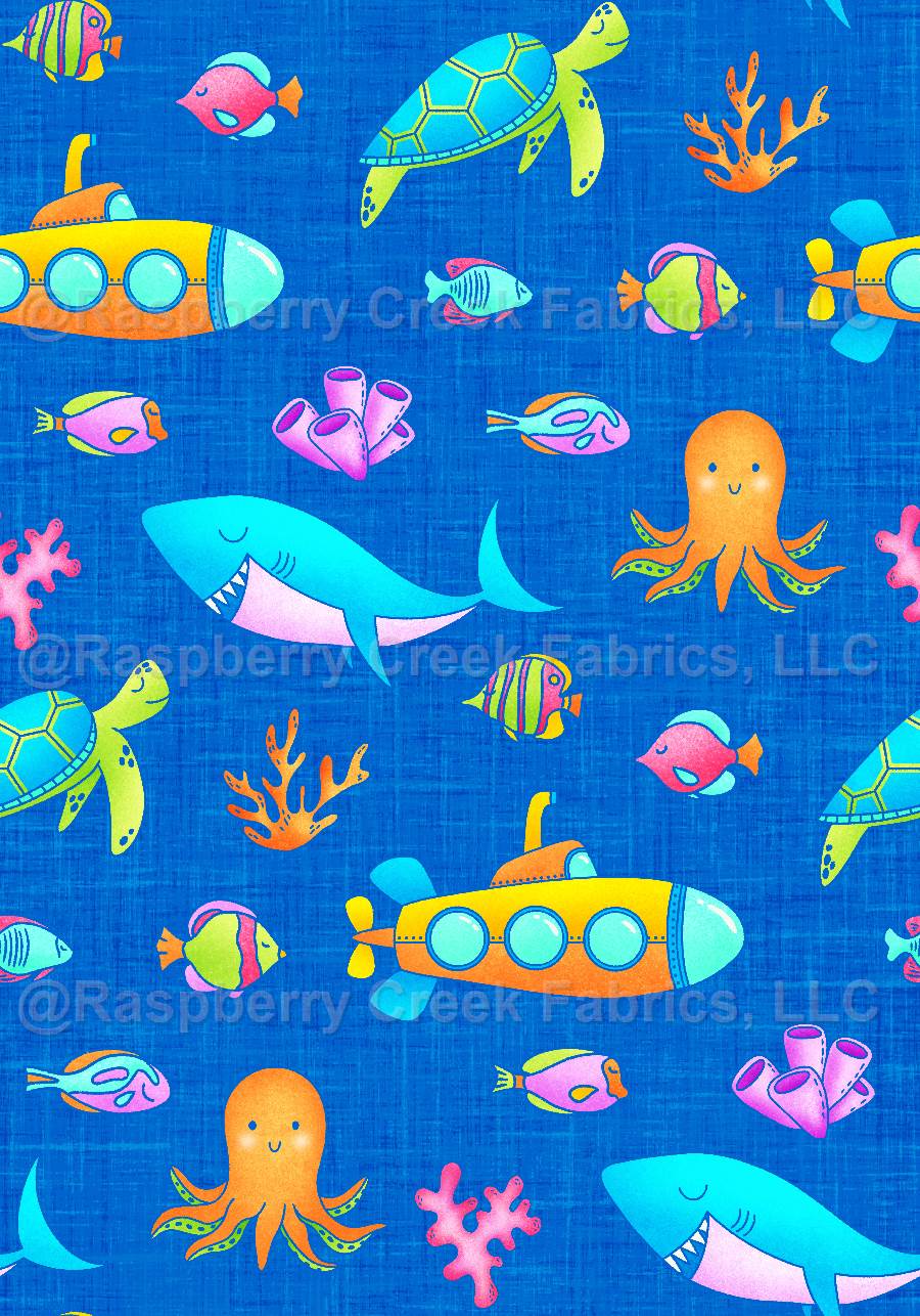 Aloha Ocean Friends Blue