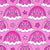 Pink Grumpy Cats in Rainbow Clouds Image