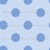 Blue polka dots on light blue - hop into spring Image