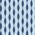 Wavy Scallops Dots Ultramarine French Blue Vertical Stripes Nautical Ocean Image