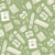 Pastels Cream and Green Back to School Classroom Stationery Supplies Image