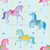 Carousel Horses Pastel Nursery – Whimsical Fairground Print Image