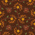 Vintage Floral Pattern 031 Brown Image