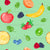Watercolor Fruit Healthy Fruit Smoothie Supplies Green Image
