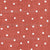 Faux Linen PRINTED Textured Dot Coral Image