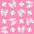 Baseballs and Bows Pink Image