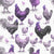 Chickens Purples Image