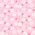 Daisy Valentine Floral Hearts Design On Pink Image