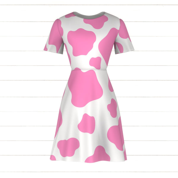Pink Cow Print - Raspberry Creek Fabrics