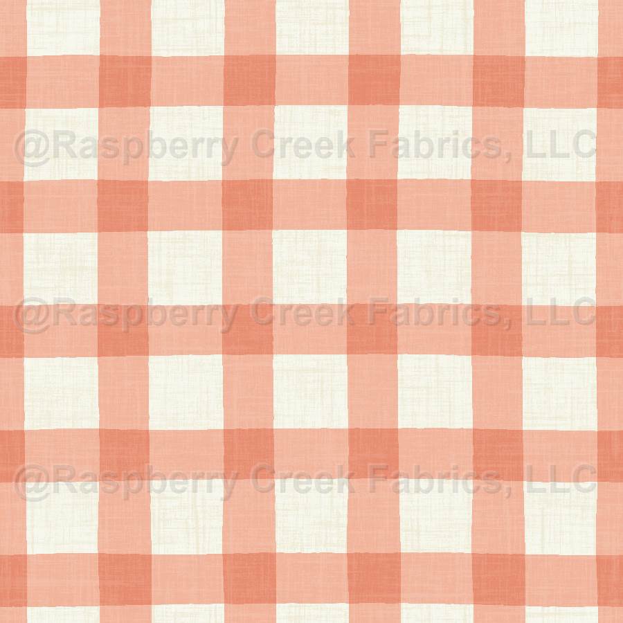 Highland Summer Gingham Coral