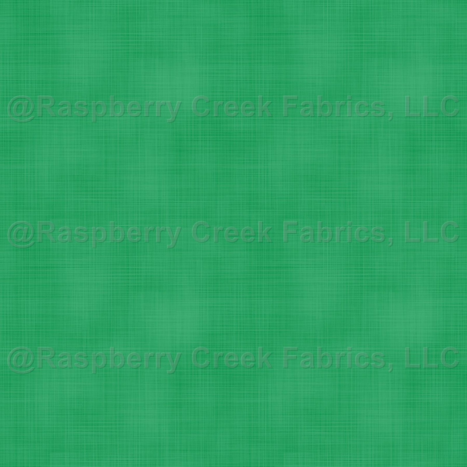 Bright Green with Linen Texture