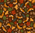 Playful Foxes and Autumn Leaves Chestnut Brown Image