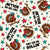 They See Me Rollin' Skateboarding Turkeys on Ivory Image