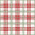 Christmas Cookie Plaid Red Image