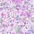 Watercolor Wildflower Meadow in Lavender Wallpaper Image