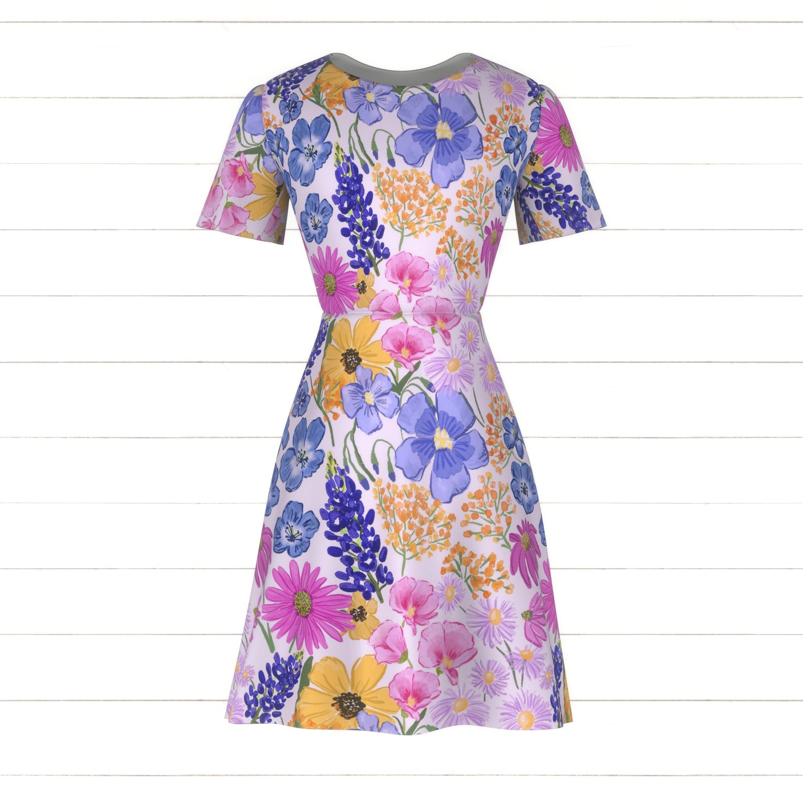 Wildflowers, purple, bluebonnets, coneflowers, floral, spring, Easter, summer, pink, blue, women, girls, yellow