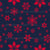 Snowflake Pattern, Red Snowflakes, Snow, Navy Blue Image