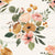 Charlotte Boho Floral Blossoms on Cream Image