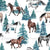 Christmas Horses Image