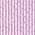 Classic Ticking Stripes in Violet Purple Elevated with Modern Tossed Hearts Image