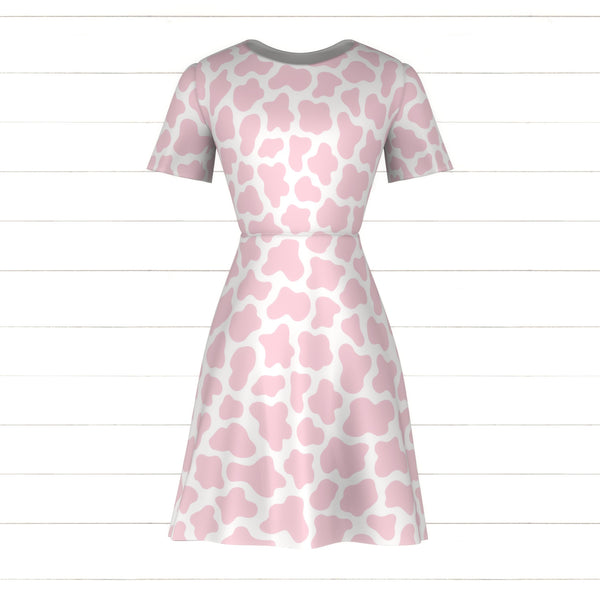 Pastel Pink Cow Print {Pale Pink White} Girls Cute Cow Spots ...