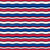 Team Spirit Football Wavy Stripes in Buffalo Bills Colors Royal Blue and Red Image