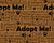 Adopt Me Words on a Brown Background Image